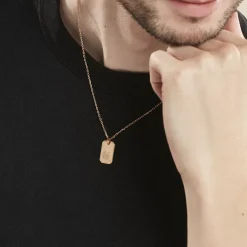 Histoire d'Or Collier Plaqué Or Quintien Hot