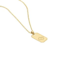 Histoire d'Or Collier Plaqué Or Quintien Sale