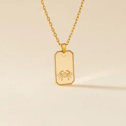 Histoire d'Or Collier Plaqué Or Quintien New