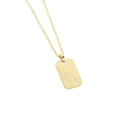 Histoire d'Or Collier Plaqué Or Quintien New