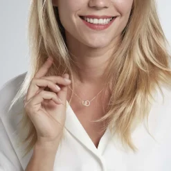 Histoire d'Or Collier Poeae Plaqué Or Jaune Oxyde De Zirconium Outlet