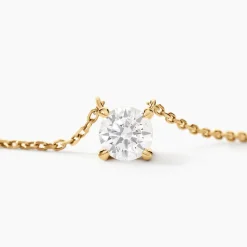 Histoire d'Or Collier Ponama Or Jaune Oxyde De Zirconium