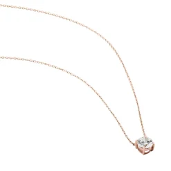 Histoire d'Or Collier Ponama De Zirconium or rose oxyde Outlet