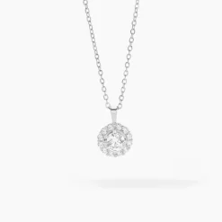 Histoire d'Or Collier Princess Argent Blanc Oxyde De Zirconium Clearance