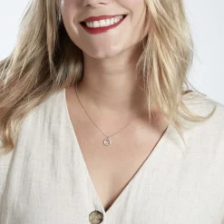 Histoire d'Or Collier Prisco Argent Oxyde De Zirconium New