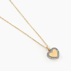 Histoire d'Or Collier Promesse Pour L'eternite Or Jaune Diamant Discount