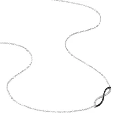 Histoire d'Or Collier Prudentia Argent Blanc Oxyde De Zirconium New