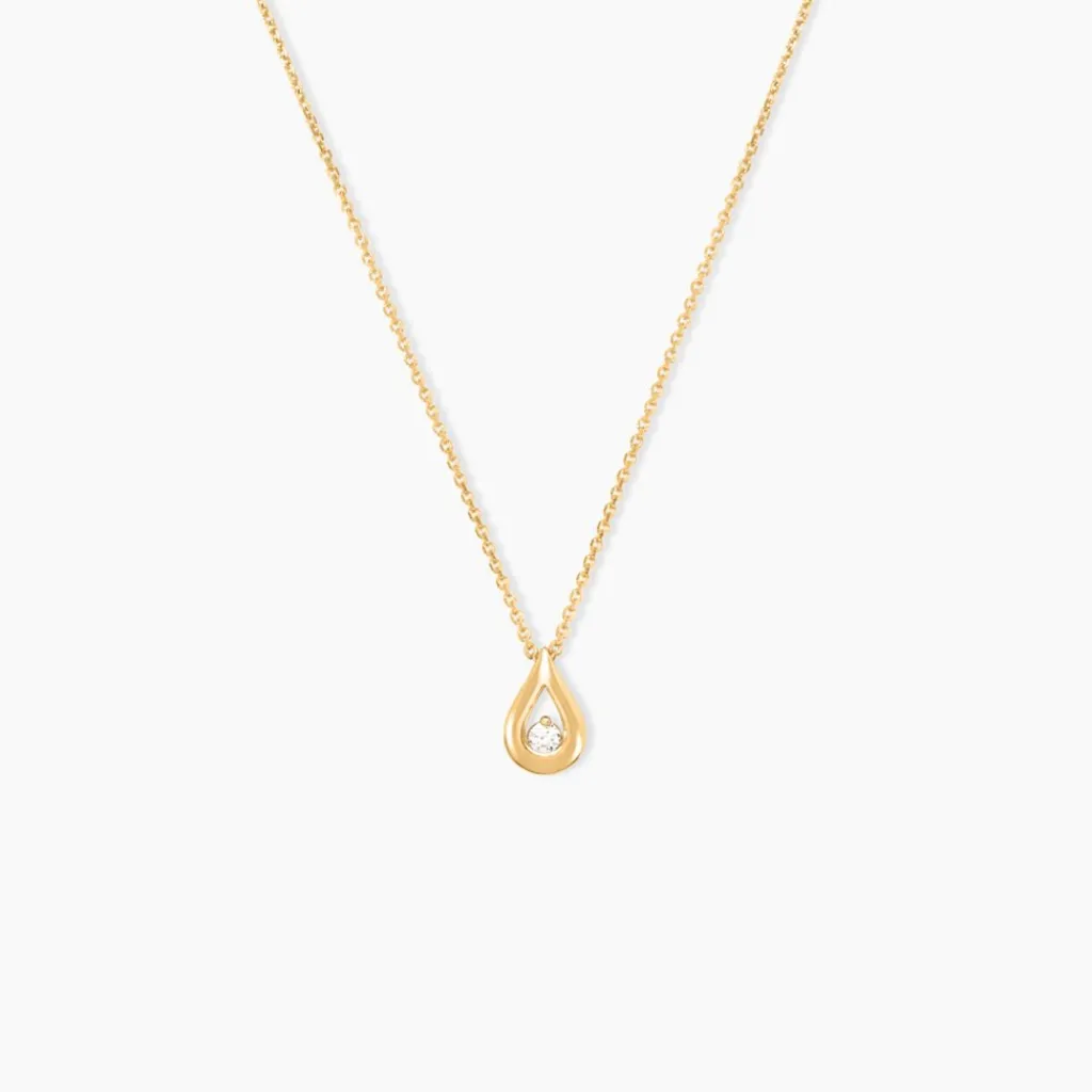 Histoire d'Or Collier Purete or jaune diamant
