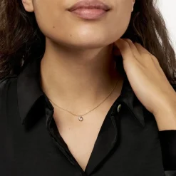 Histoire d'Or Collier Purete or jaune diamant