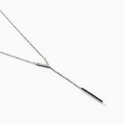 Histoire d'Or Collier Rachel Or Blanc Diamant Discount