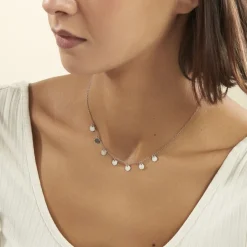 Histoire d'Or Collier Ragavi Argent Blanc Clearance