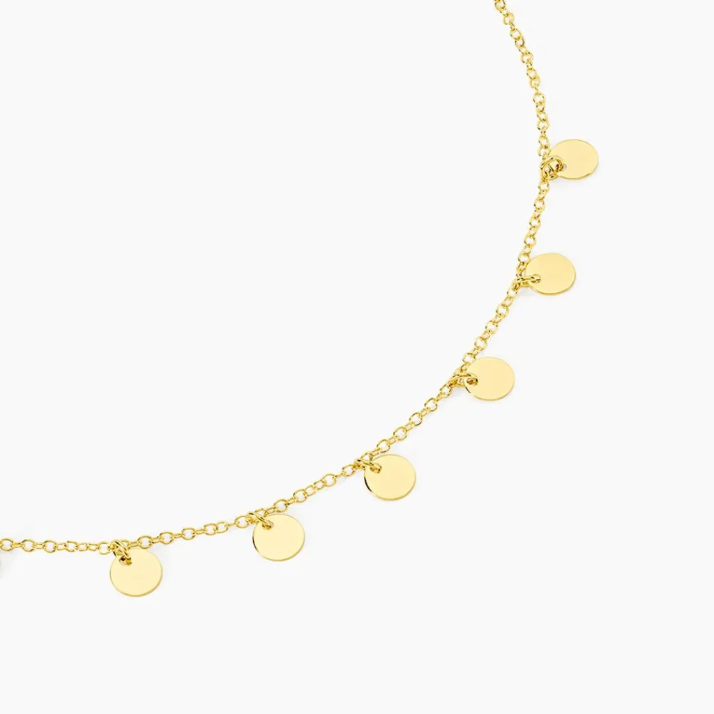 Histoire d'Or Collier Ragavi Argent Doré Sale