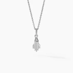 Histoire d'Or Collier Raven Argent Blanc Sale