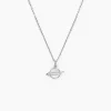 Histoire d'Or Collier Raven Argent Blanc Outlet