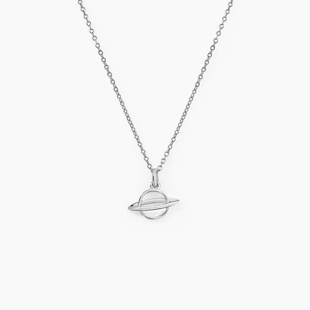 Histoire d'Or Collier Raven Argent Blanc Outlet