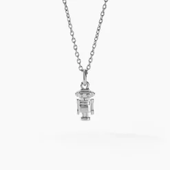 Histoire d'Or Collier Raven Argent Blanc Discount