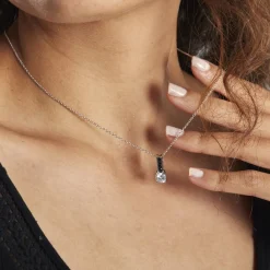 Histoire d'Or Collier Regilla Argent Oxyde De Zirconium Sale