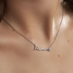 Histoire d'Or Collier Rera Argent Blanc Oxyde De Zirconium New