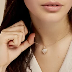 Histoire d'Or Collier Rhadijaae Plaqué Or Jaune Oxyde De Zirconium Hot