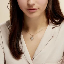 Histoire d'Or Collier Rhadijaae Plaqué Or Jaune Oxyde De Zirconium Hot