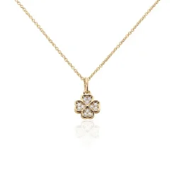 Histoire d'Or Collier Rhosyn Plaqué Or Jaune Oxyde De Zirconium Sale