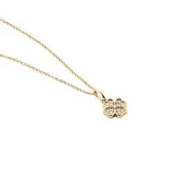 Histoire d'Or Collier Rhosyn Plaqué Or Jaune Oxyde De Zirconium Sale