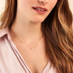 Histoire d'Or Collier Riitta Or Jaune Perle De Culture Oxyde De Zirconium Online