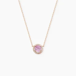 Histoire d'Or Collier Rio Copacabana Argent Rose Oxyde De Zirconium argent rose oxyde rose Best