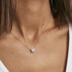 Histoire d'Or Collier Rio Copacabana Argent Rose Oxyde De Zirconium argent rose oxyde rose Best