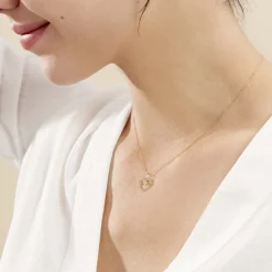 Histoire d'Or Collier Rohanna Or Jaune Oxyde De Zirconium Online