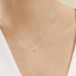 Histoire d'Or Collier Rohanna Or Jaune Oxyde De Zirconium Online