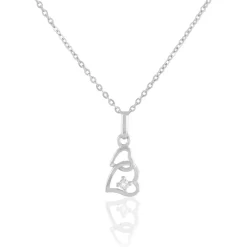 Histoire d'Or Collier Roma Argent Blanc Oxyde De Zirconium Clearance