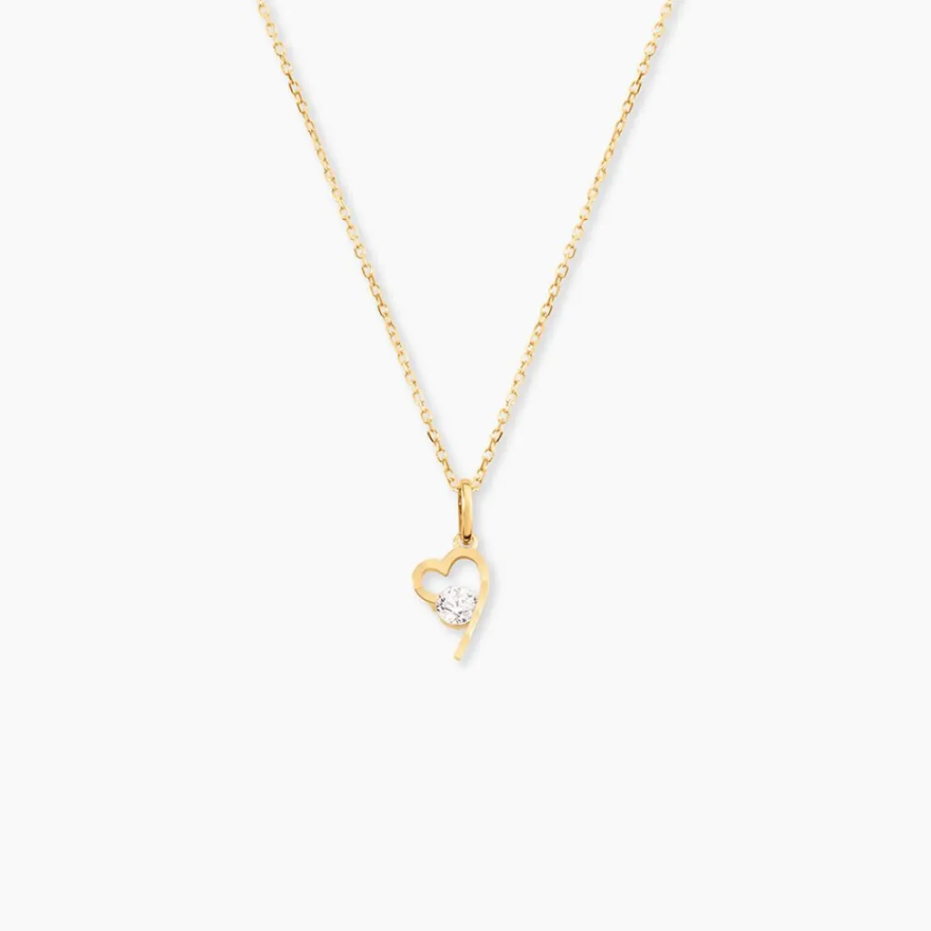 Histoire d'Or Collier Romance De Zirconium or jaune oxyde Online