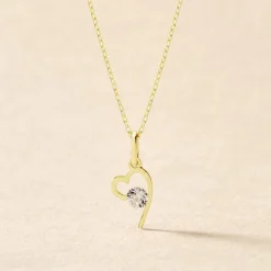 Histoire d'Or Collier Romance De Zirconium or jaune oxyde Online