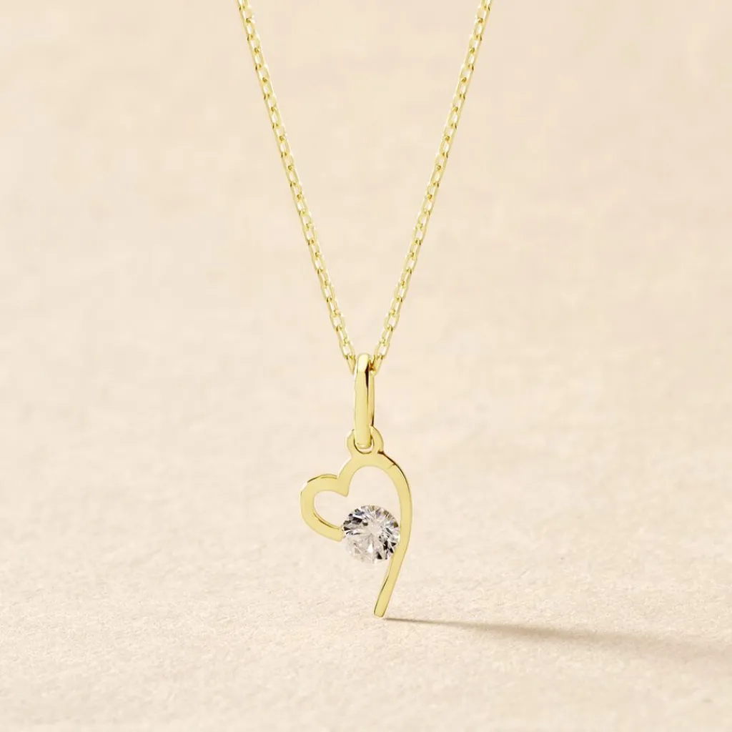 Histoire d'Or Collier Romance De Zirconium or jaune oxyde Online