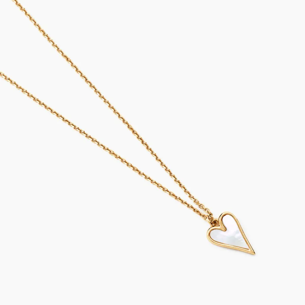 Histoire d'Or Collier Romancya Or Jaune Nacre Best