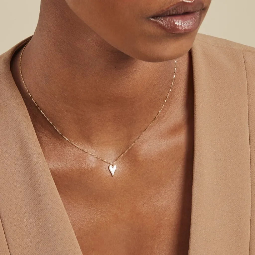 Histoire d'Or Collier Romancya Or Jaune Nacre Best