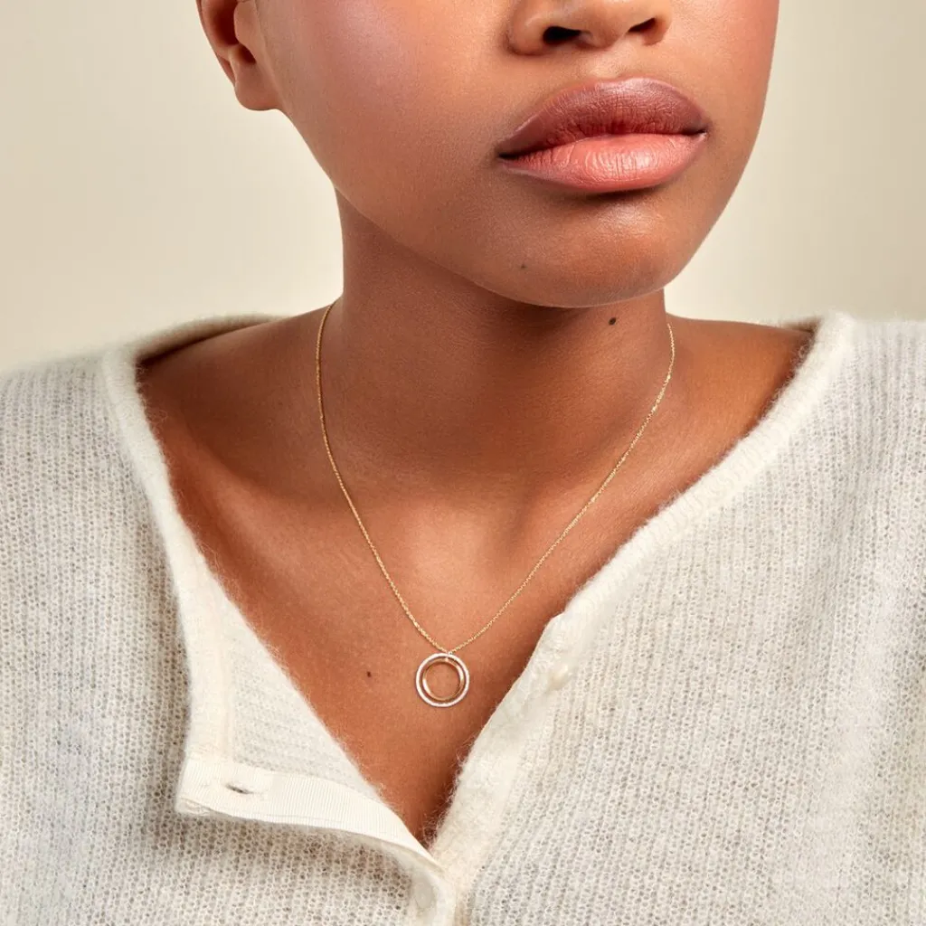 Histoire d'Or Collier Rondelia Or Jaune Best