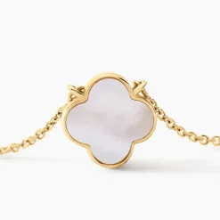Histoire d'Or Collier Rosalite Or Jaune Nacre or jaune nacre blanche Outlet