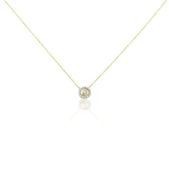 Histoire d'Or Collier Rosangela Or Bicolore Diamant Blanc Clearance