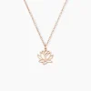 Histoire d'Or Collier Rosita Argent Rose Clearance