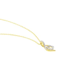 Histoire d'Or Collier Roso Or Jaune Diamant Hot