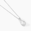Histoire d'Or Collier Rozane Argent Blanc Perle De Culture Et Oxyde De Zirconium Clearance