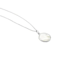 Histoire d'Or Collier Saül Argent Blanc Nacre Discount