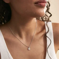 Histoire d'Or Collier Salli Argent Blanc Oxyde De Zirconium Clearance