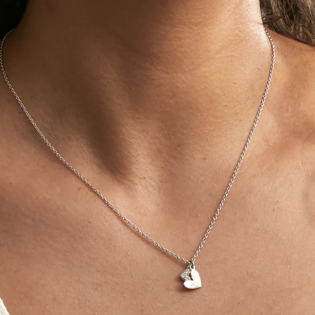 Histoire d'Or Collier Salli Argent Blanc Oxyde De Zirconium Clearance