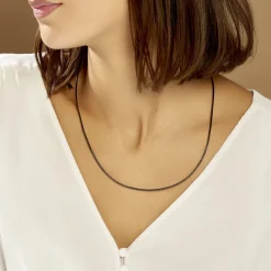 Histoire d'Or Collier Sanata Argent Blanc Hot