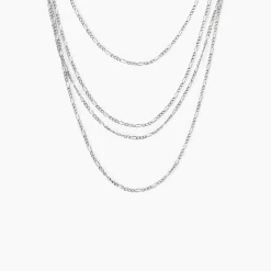 Histoire d'Or Collier Santoline Argent Blanc Discount