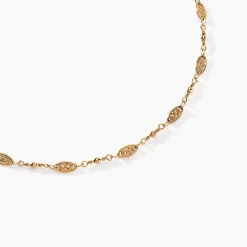Histoire d'Or Collier Saraï Plaqué Or Doré Outlet