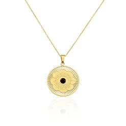 Histoire d'Or Collier Sautoir Acier Doré Staffan Agate Online